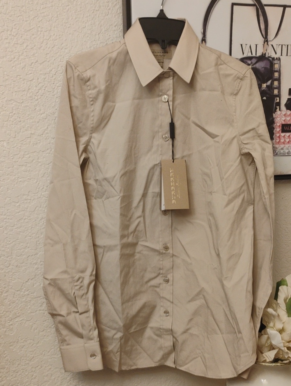 Burberry Long-sleeve Button down Top
